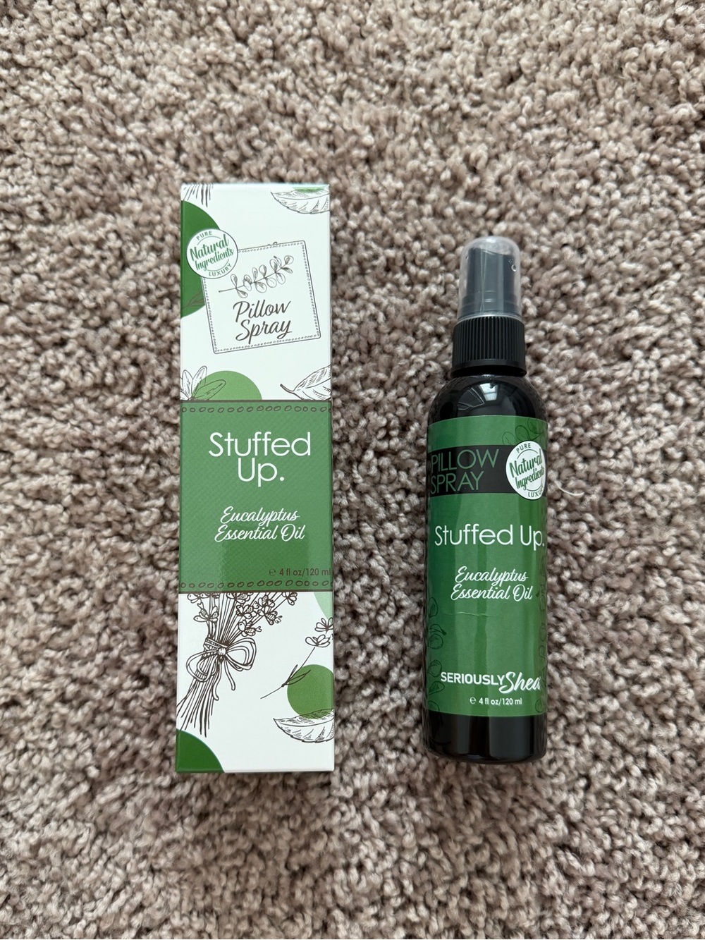 Seriously Shea "Stuffed Up" Eucalyptus Pillow Spray